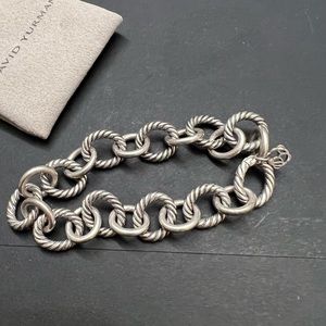 David Yurman
Oval Link Chain Bracelet in Silver, 10mm
